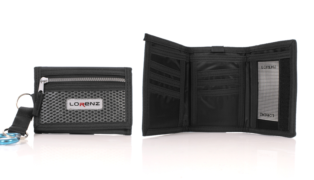 (image for) 8002 BLACK Sports Wallet with Belt Hook